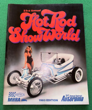 HOT ROD SHOW WORLD 1983 Annual MHRA Detroit Autorama Edition picture