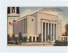 Postcard Dauphin County Courthouse Harrisburg Pennsylvania USA picture