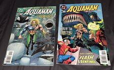 Aquaman Issue #44 + #45 DC Comics Lot Newsstand Editions 1994 Good Used Damaged picture