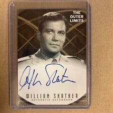2002 Rittenhouse The Outer Limits A4 William Shatner as Jefferson Barton Auto picture