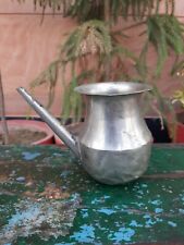1900s Vintage Old Brass Water Pot Indian Hindu Worship Holy Water Pot With Spout picture