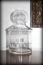 Givenchy Parfums *NEW VINTAGE* Collectible Glass Jar with Lid 6