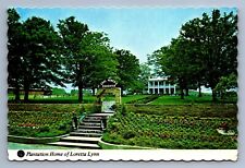 Postcard Vtg Tennessee Plantation Home Of Loretta Lynn Coal Miner's Daughter 4x6 picture