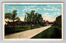 Los Angeles CA, University Of California Southern Branch, Vintage c1927 Postcard picture