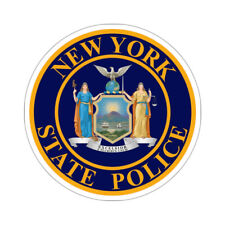 Seal of the New York State Police STICKER Vinyl Die-Cut Decal picture