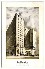 Vintage The Warwick, Hotel, Philadelphia, PA Postcard picture