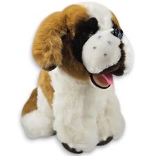 Chosun Saint Bernard Stuffed Animal Toy Dog Brown White 12