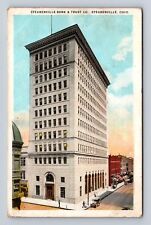 Steubenville OH-Ohio, Steubenville Bank & Trust Company, Vintage c1924 Postcard picture