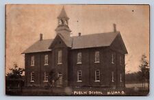 J87/ North Lima Ohio Postcard c1910 Public School Building Mahoning 739 picture