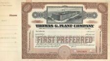 Thomas G. Plant Co. - Specimen Stock Certificate - Specimen Stocks & Bonds picture
