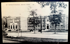 Vintage Postcard St. Patrick's School, Natick, Massachusetts (MA) picture
