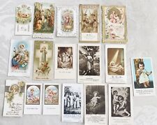 Lot of 17 Antique Baby Jesus picture