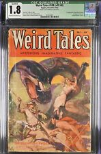 Weird Tales December 1932 CGC 1.8 Qualified. First Conan picture
