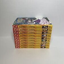 Faeries' Landing Manga Lot Volumes 1-9 English Trade Paperback Lot Of 9 Books picture