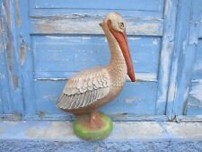 Vintage Union Products Pelican Blow Mold 23” Tall Stork Bird Uncut Outdoors picture