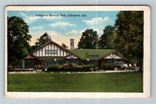 Lafayette IN Indiana, Lafayette Country Club, c1918 Vintage Postcard picture