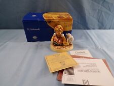 Limited Edition Goebel Hummel Figurine #2086 Spring Sowing - TMK 8 w/ Box picture
