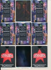SKYBOX SKYMOTION DC VILLAINS TWO FACED (6) & (3) STAR TREK VOYAGER SERIES ONE picture