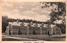 Simsbury Conn. High School Vintage 1931 Postcard picture