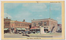 KENTUCKY MONTICELLO TOWN SQUARE POSTED 1950 TO CORA GREENE, DAYTON OHIO. picture