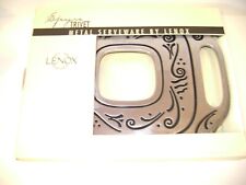 Lenox Spyro Trivet Metal Serveware 9.5”X 7.5” -    picture