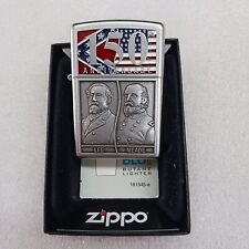 Zippo Limited  Edition Gettysburg 150th Anniversary Emblem 28528 Satin Chrome picture