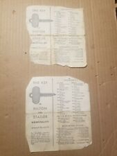 1957,58. ST. LOUIS,  HOTEL STATLER GUEST RECEIPTS.  picture