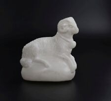 Vintage plastic Easter lamb figures picture