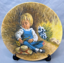 Vintage Little Boy Blue Reco Collectors Plate John McClelland 1980 #164765 Rare picture