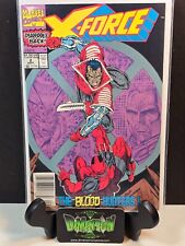 X-FORCE #2 MARVEL COMICS 1991 KEY ISSUE DEADPOOL 2ND APPEARANCE VF NEWSTAND picture