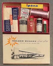 Vintage 1950s Miami Beach Florida Golden Nugget Hotel Amenities Box w/Samples picture