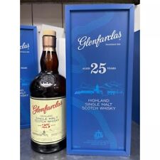Glenfarclas 25 year blue box and empty bottle  x2 picture