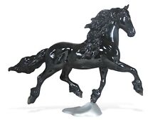 BREYER Model   2014 GOOITZEN FAN TEAKESYL GLOSSY GOFFERT HORSE  FRIESIAN Black picture