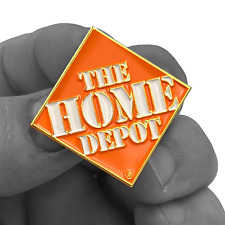 GL6-004 Home Depot Pin Associate orange apron lapel pin picture