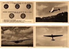 Vintage AVIATION AIRCRAFT 10 Postcards Incl. FOLDER (L2307) picture