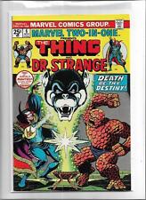 MARVEL 2-IN-ONE #6 1974 NEAR MINT- 9.2 4923 THING DR. STRANGE picture