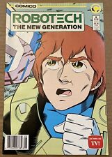 ROBOTECH: THE NEW GENERATION #8 .. 1986 .. COMICO ..Clean Inside & Out picture