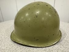 Vintage M-1 WWII Military Helmet With Liner picture