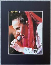 Sporty Spice Melanie C Signed IP 11x14 Matted Autographed Photo - Spice Girls picture