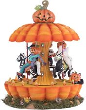 Katherine's Collection Halloween Pumpkin Carousel Jacks and Cat Decor picture