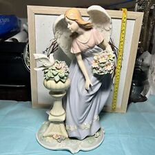 O’Well Hand painted Porcelain Angel- Members Mark. EUC picture