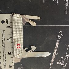 Victorinox Cadet Alox Swiss Army Pocket Knife - 84MM Silver picture
