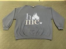 Disney Parks Home Graphic Sweater 2XL Blue picture