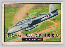 1952 Topps Wings Friend or Foe #141 TO - 2 Lockheed U.S. Air Force picture