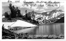 Lake Dorothy Back Country from Convict Lake, Mono County, California OLD PHOTO picture