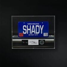 SSLP25 SHADY LICENSE PLATE SHADOW BOX (SIGNED) PRE-ORDER CONFIRMED ORDER picture