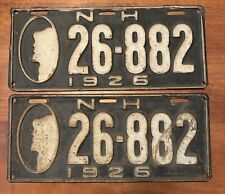 1926 new hampshire license plates picture