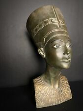 Large Head of Queen NEFERTITI the Royal Spouse of Akhenaten made of Heavy stone picture