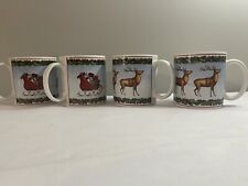 Set of 4 Christmas Coffee mugs picture