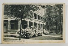 Eagle Mere Park Pa Recreation Hall c1920s to Enola Pa Postcard O9 picture